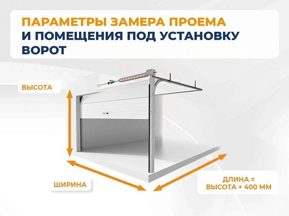 Cекционные ворота 3600х2550 мм белые DoorHan RSD02, blagoveshchensk.doorhan.ru